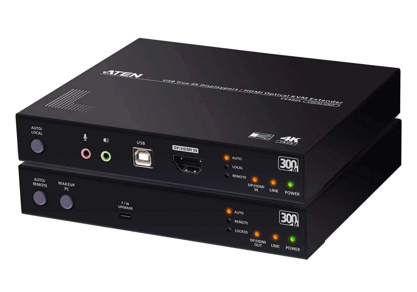 ATEN True 4K DP/HDMI Optical KVM