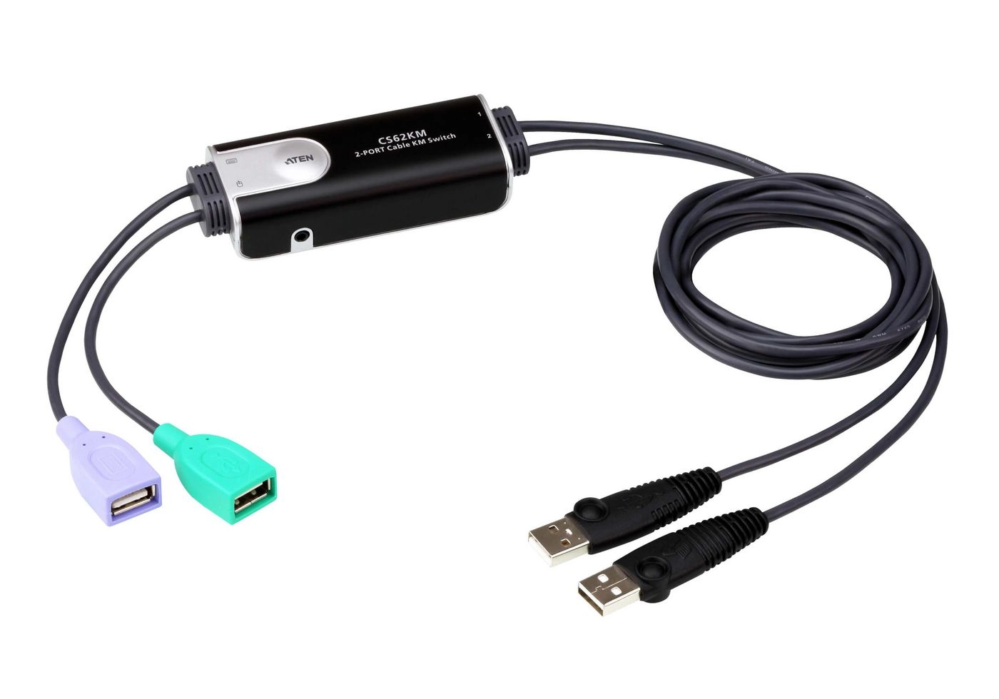 ATEN 2-Port USB Boundless Cable KM