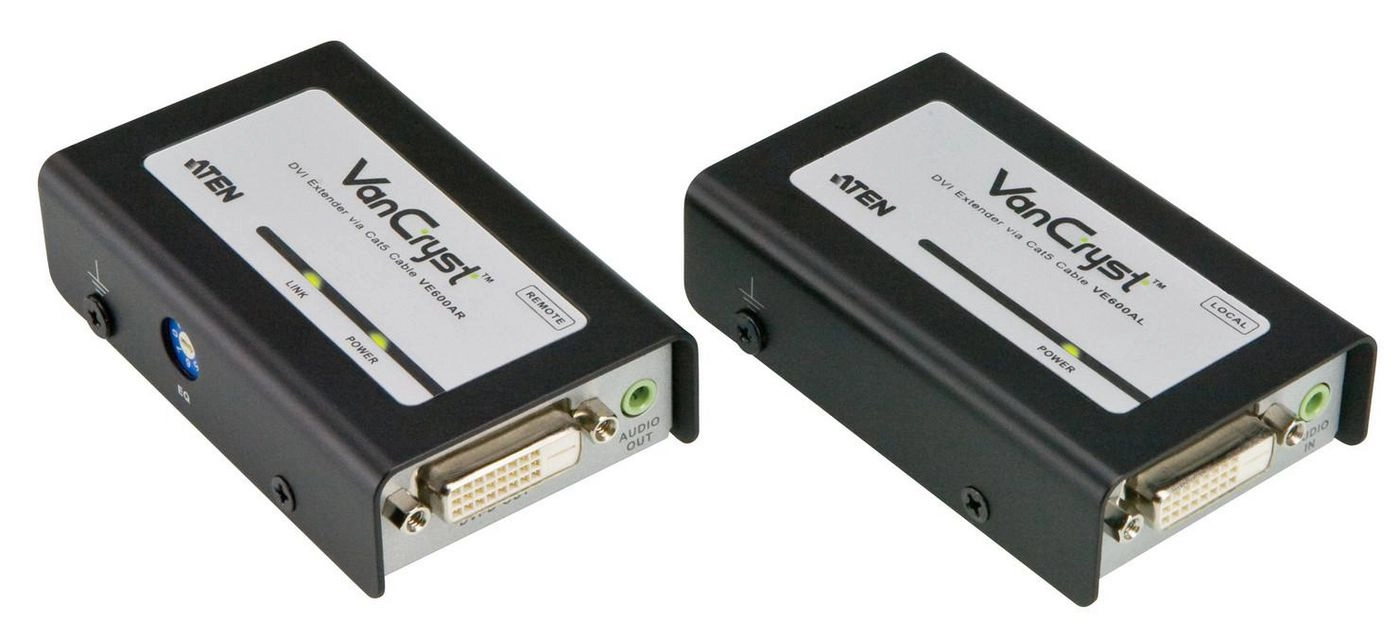 ATEN DVI Over Cat5e/6 Audio/Video Extender