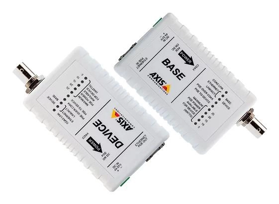 Axis T8640 POE+ over COAX adapter