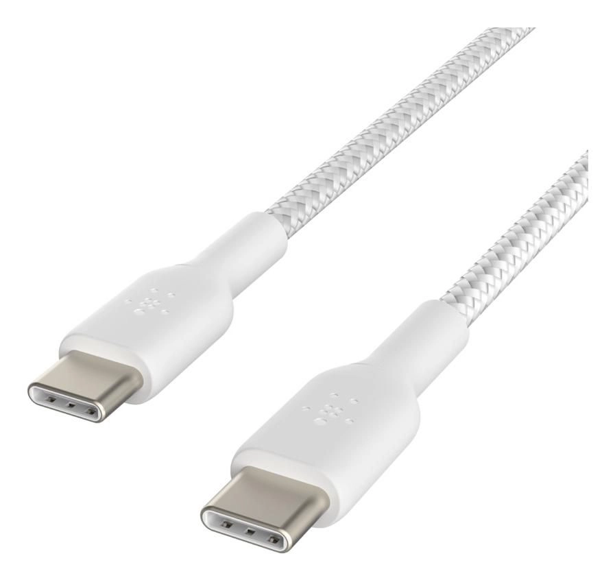 Belkin USB-C/USB-C cable coated  1m  white