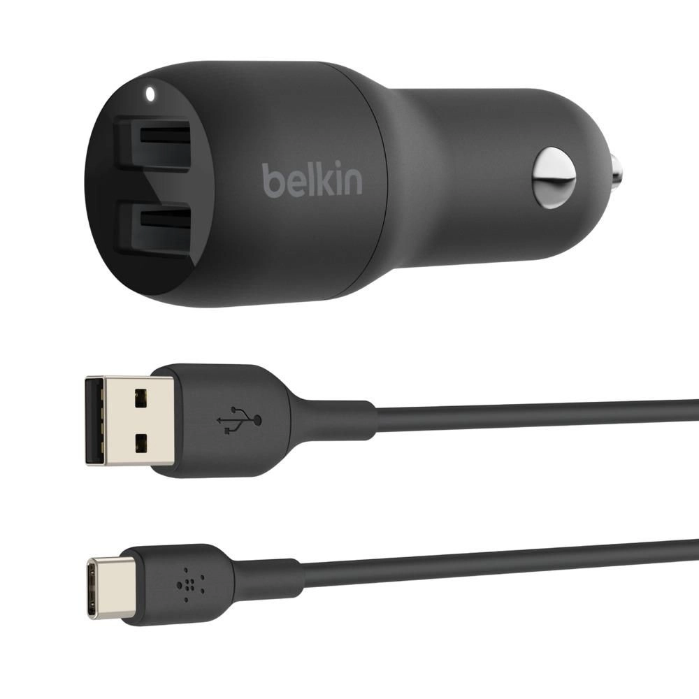 Belkin BoostCharge Dual Charger - Car