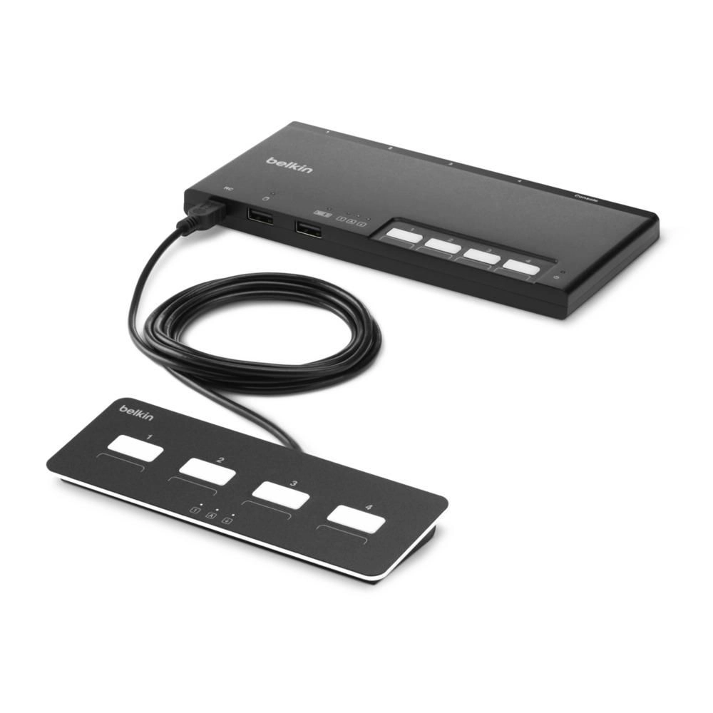 Belkin Modular Secure - KVM-Switch -