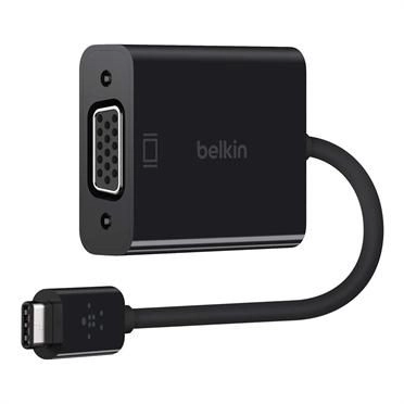 Adapter USB-C to VGA black F2CU037BTBLK