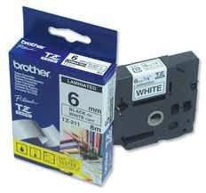 Brother Black on White Gloss Laminated