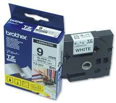 Brother Black on White Gloss Laminated