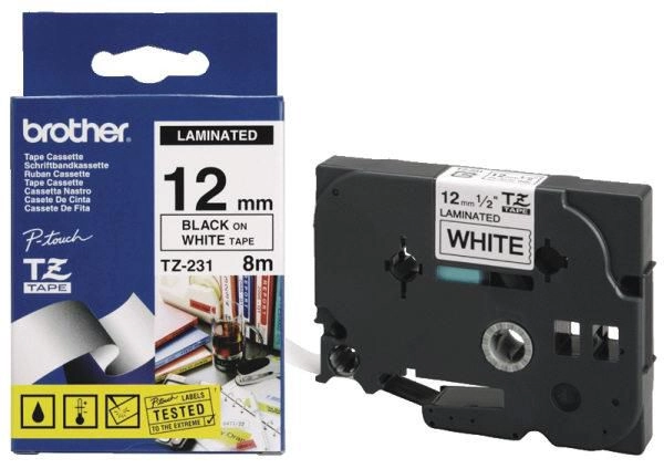 Label Printer Tape Brother MK231 12mm