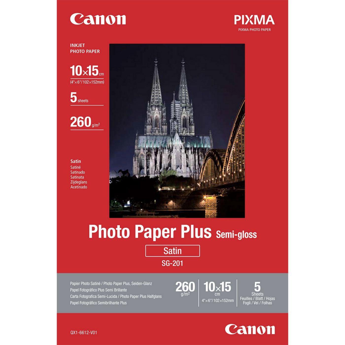 Canon SG-201 Photo Paper Plus semi-gloss