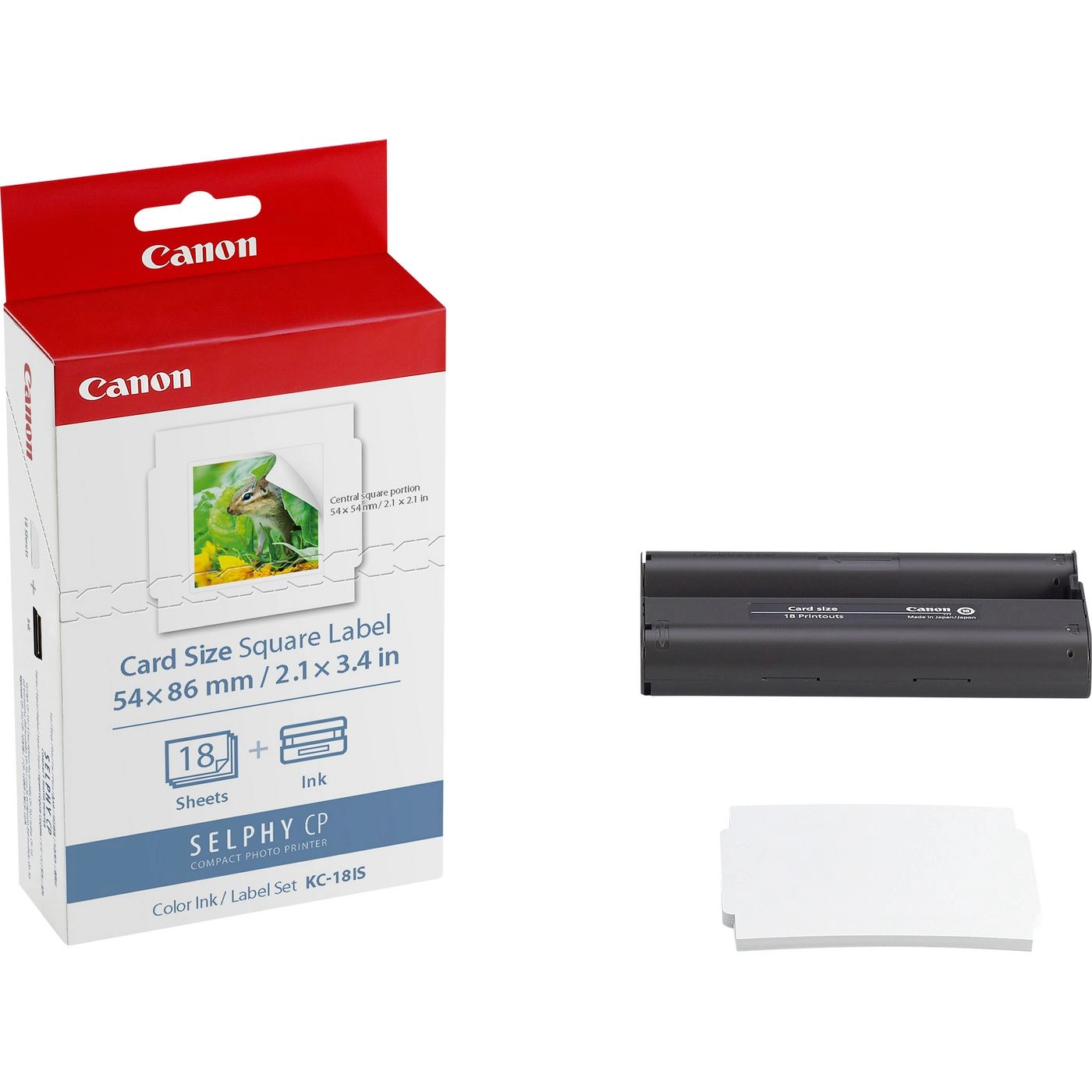 Canon KC-18IS Colour Ink + 54
