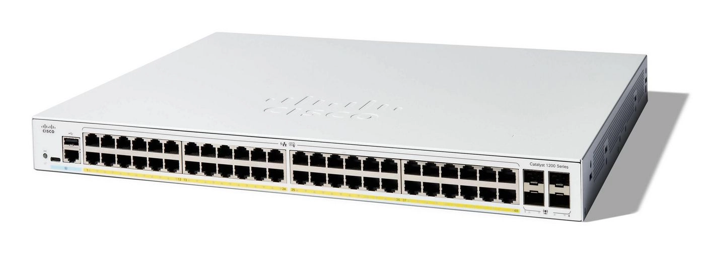 Cisco Catalyst 1200-48P-4G Smart Switch 48