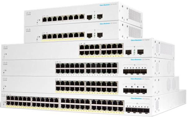 Cisco CBS220-8FP-E-2G-EU network switch Managed L2