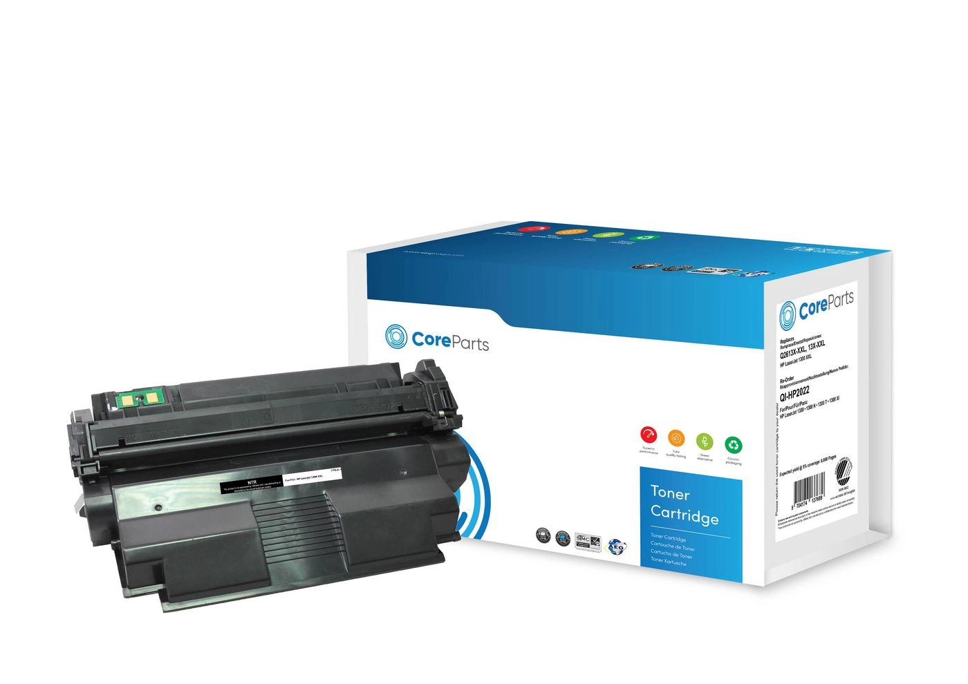 CoreParts Toner Black Q2613X-XXL QI-HP2022 5704174137689