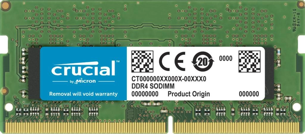 Green 32GB DDR4 3200MHZ SO-DIMM CT32G4SFD832A