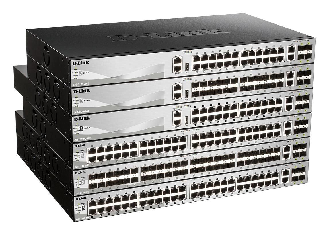 D-Link DGS-3130-30PS/E network switch Managed L3