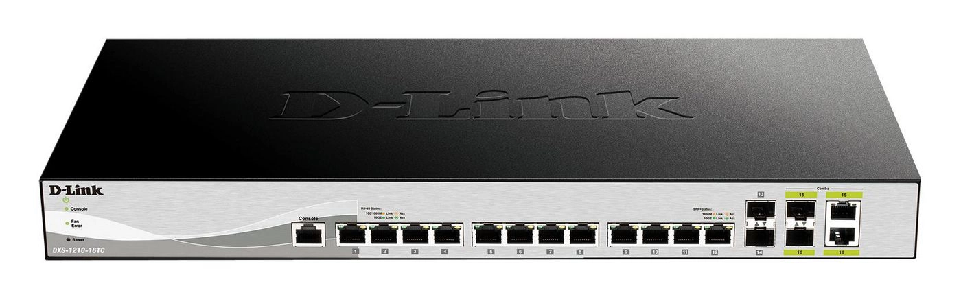 D-Link DXS-1210-16TC/E network switch Managed L2