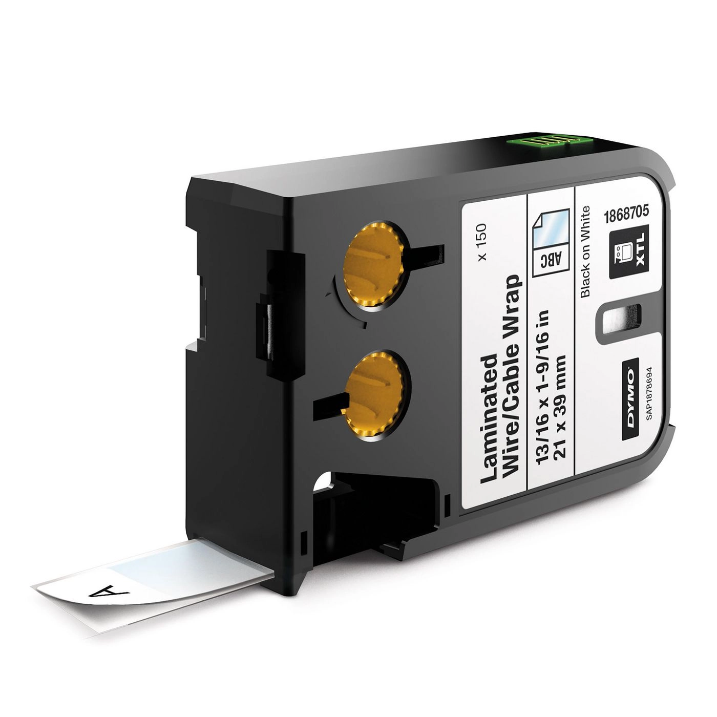 DYMO XTL Laminated Wire/Cable Wrap  21