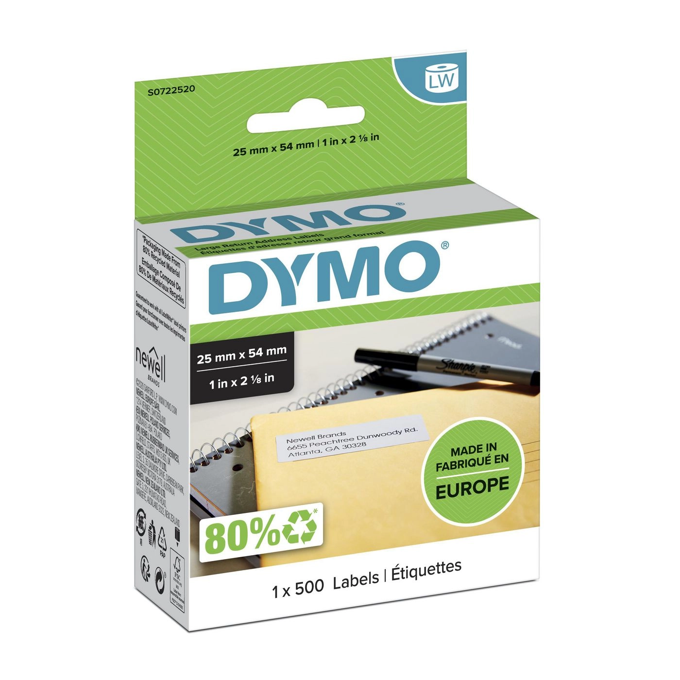 DYMO Authentic LabelWriter Return Address Labels
