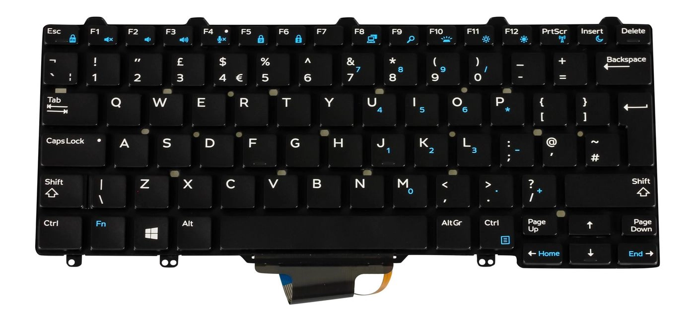 83-Key English QWERTY backlit 44K3X 5712505901038