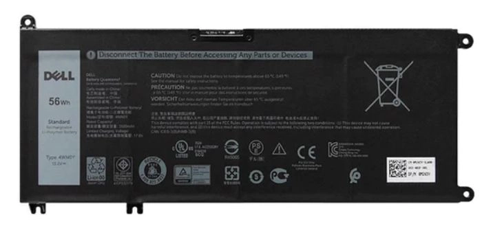 Battery 56WHR 4 Cell 451-BCOK Battery