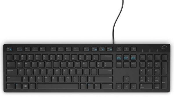 DELL KB216 tastatūra Universāls USB AZERTY Franču Melns