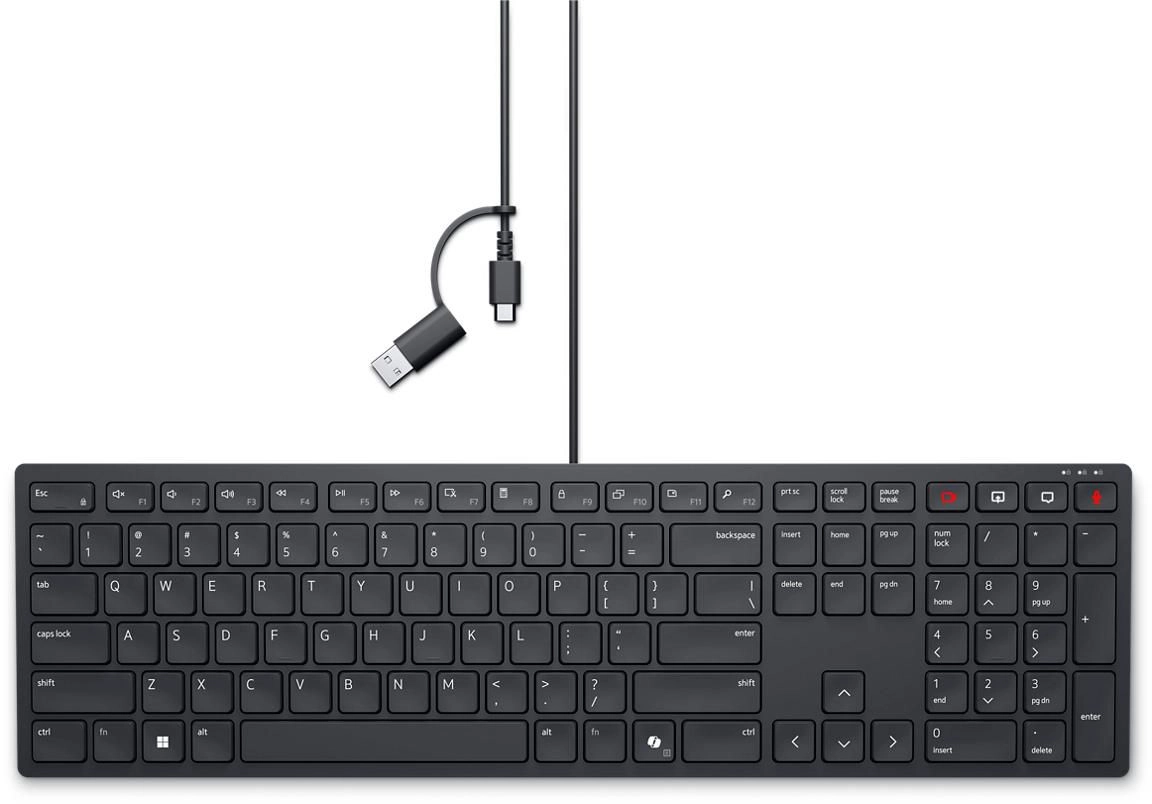 DELL Pro Wired Collaboration Keyboard -