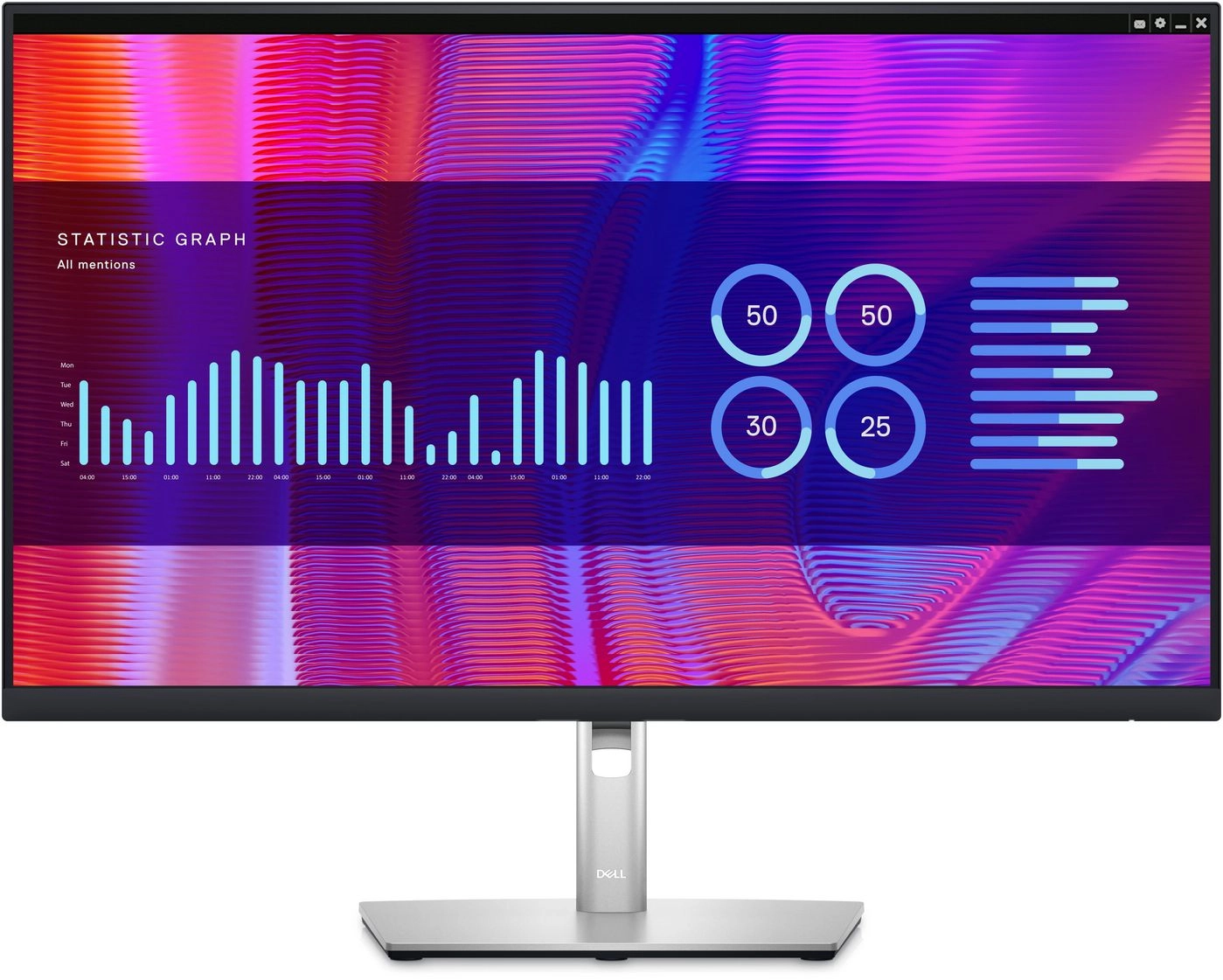 DELL P Series P2723DE monitori 68,6 cm (27") 2560 x 1440 pikseļi Quad HD LCD Melns
