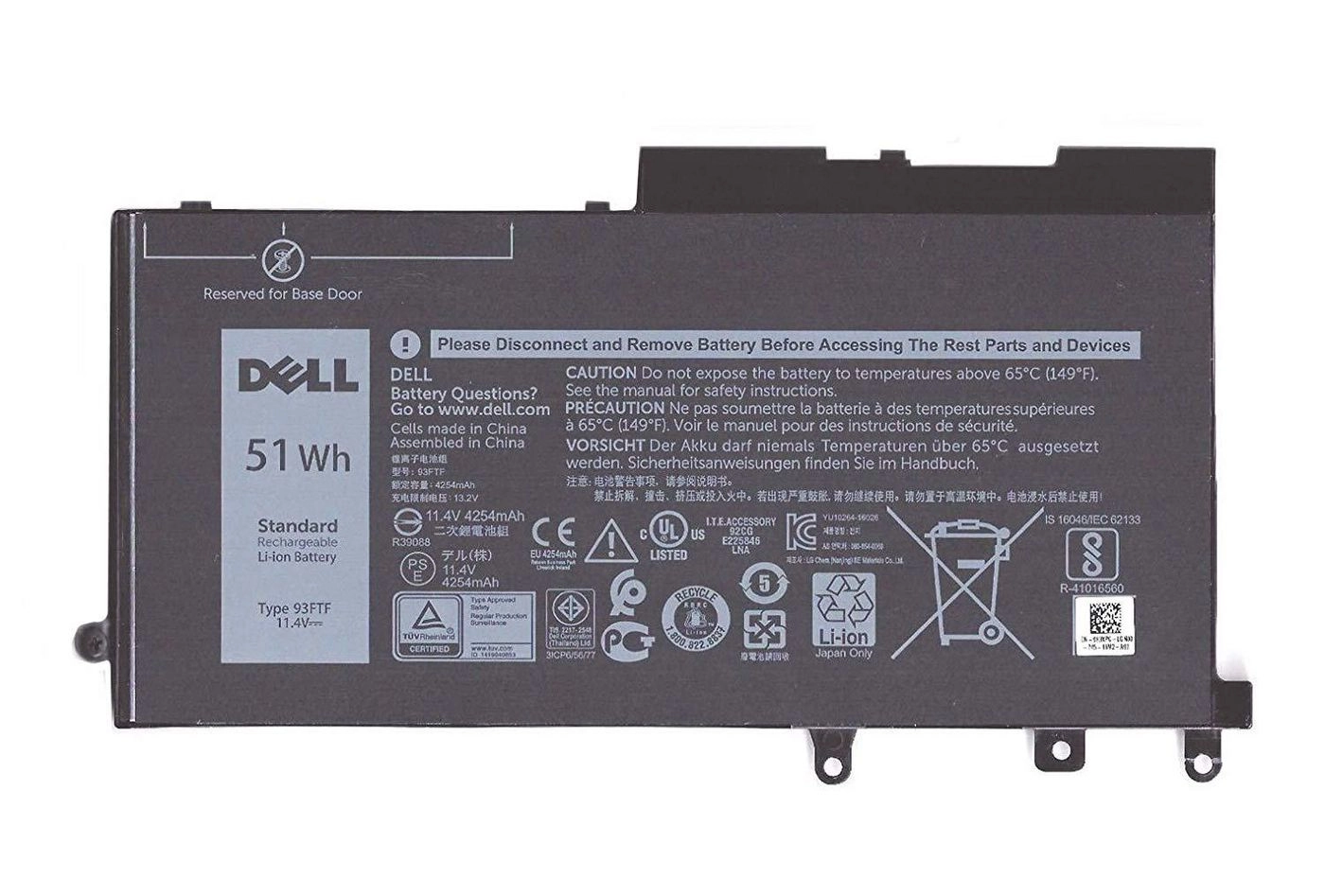 Dell Battery Li-ion Battery for Dell