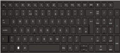 Backlit English-UK keyboard T9DR1 5704174945888