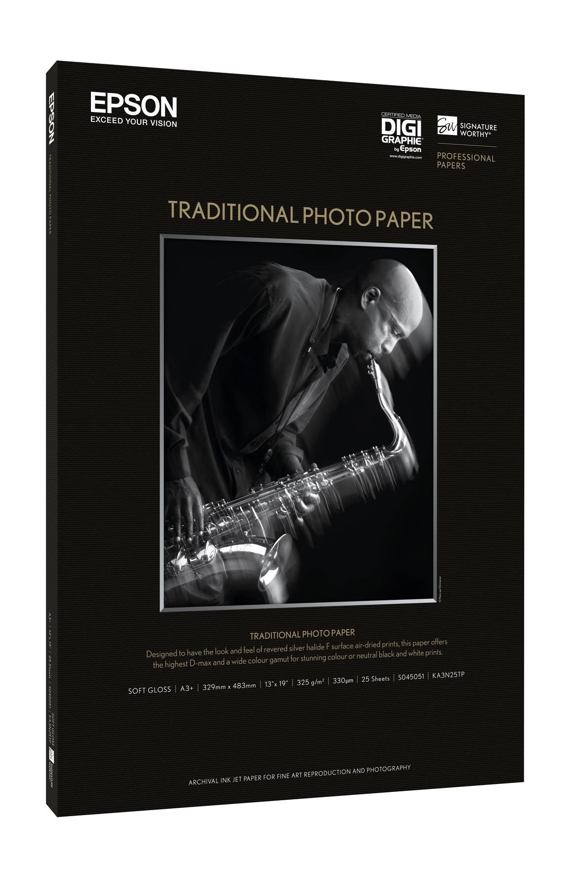 Epson Traditional Photo Paper seidenmatt  A