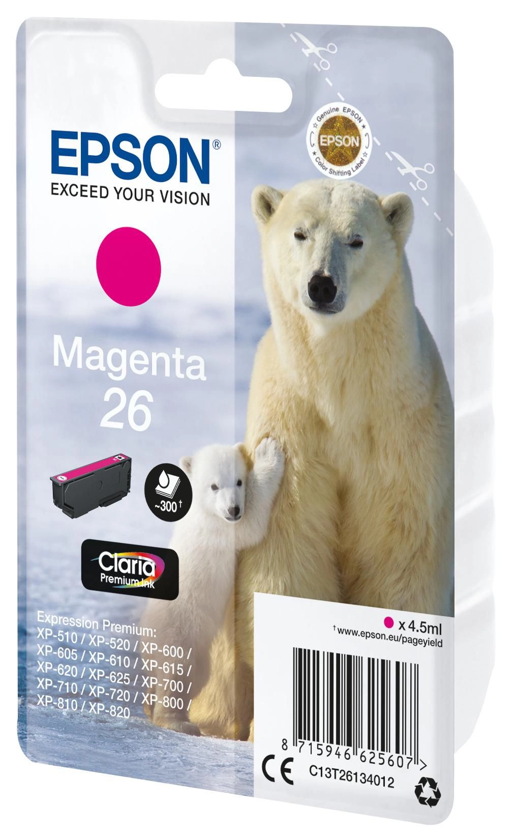 Epson Polar bear 26 Claria Premium