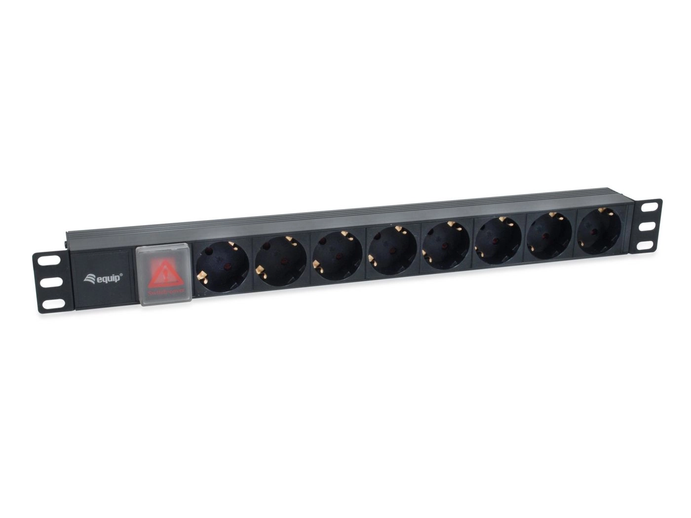 Equip 8-Outlet German Power Distribution Unit