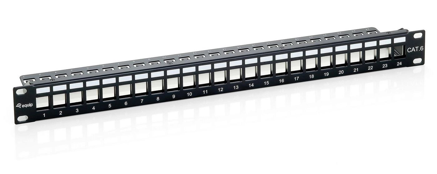Equip 24-Port Keystone Cat.6 Shielded