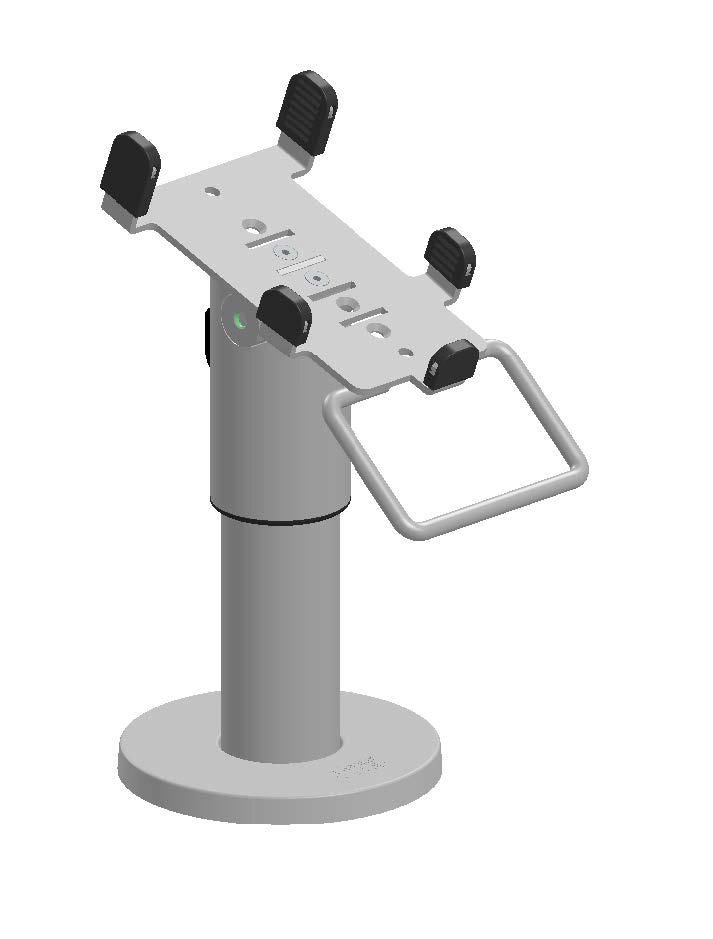 Ergonomic Solutions SpacePole Payment Ingenico Lane