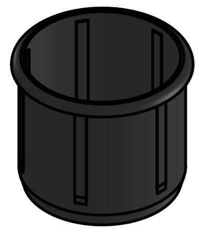 Plastic Anti-Wobble sleeve SP1 long and