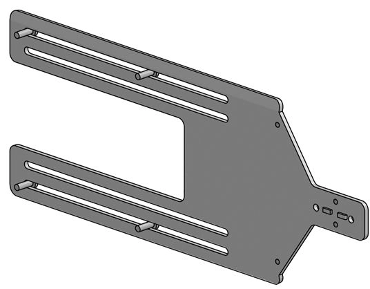 Ergonomic Solutions SpacePole Kiosk Kiosk straight
