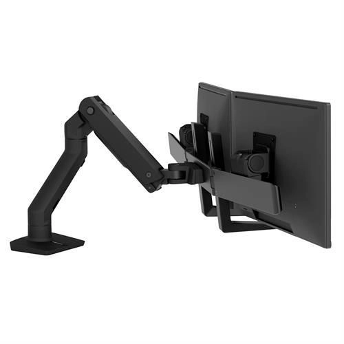 HX DUAL MONITOR ARM IN BLACK
