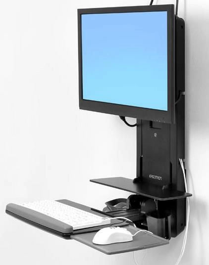 Ergotron Sit-Stand Vertical Lift  Patient Room