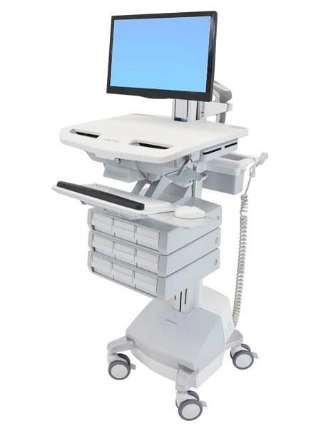 ERGOTRON StyleView trolley with LCD joint
