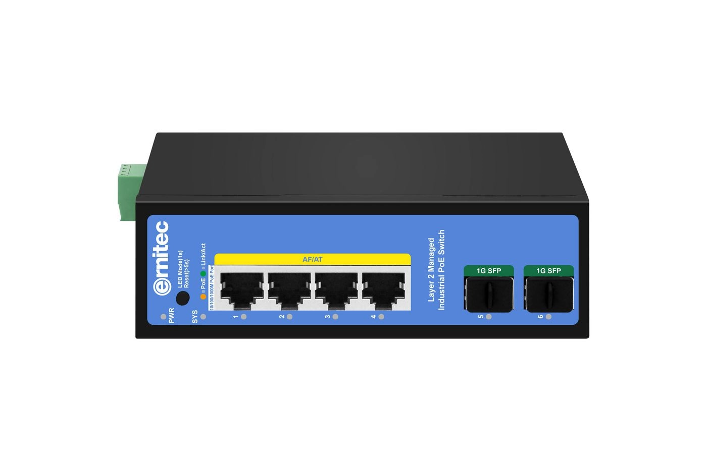 Ernitec ELECTRA-IM04-1GB network switch Managed L2/L2+