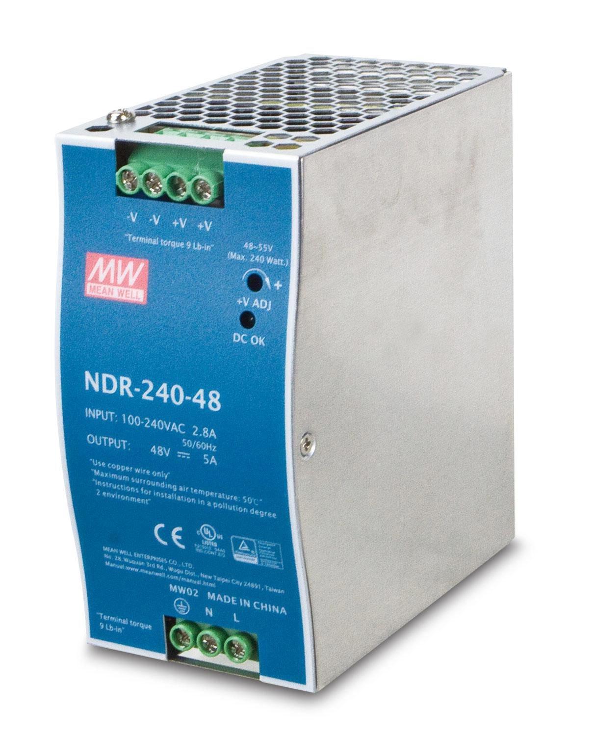48V 240W Din-Rail Power 48V 240W