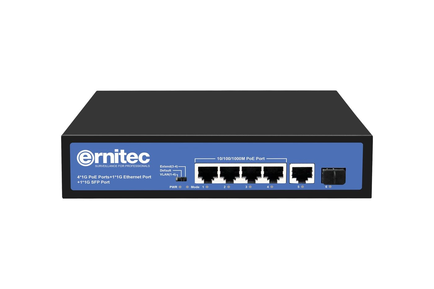 Ernitec ELECTRA-U04-1GB-60W network switch Unmanaged Gigabit