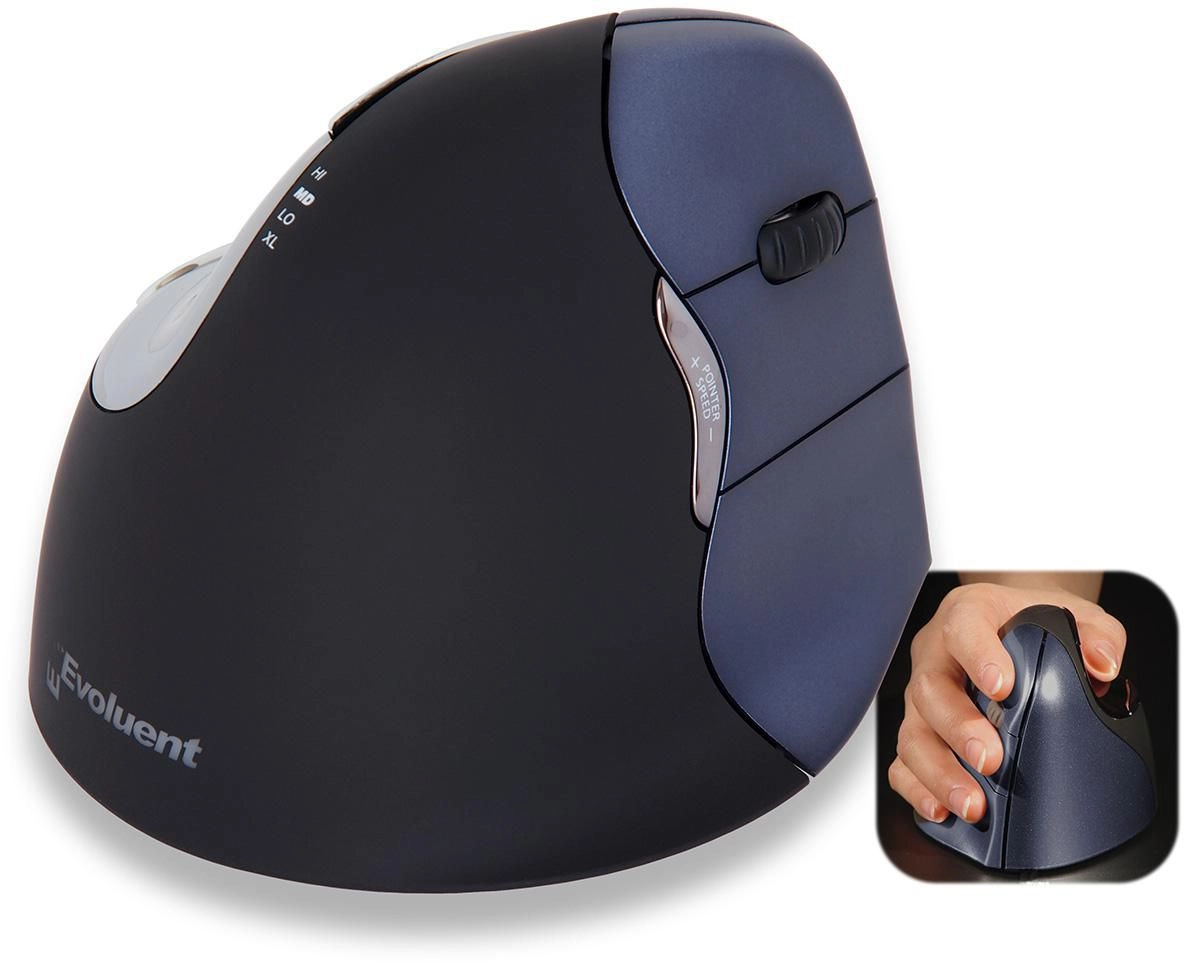 Evoluent Vertical Mouse4 WL Right-Handed VM4RW