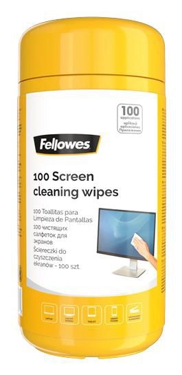 CLEANING WIPES 100PCS/9970330 FELLOWES 99703 9970330