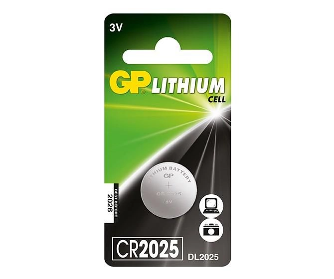 GP CR2025 battery 1 pc. 2183