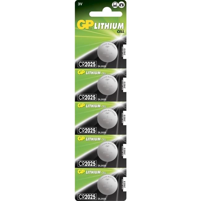 GP CR2025 battery 1 pc. 0602025C5