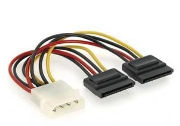 Gembird SATA 15-pin - Molex x2