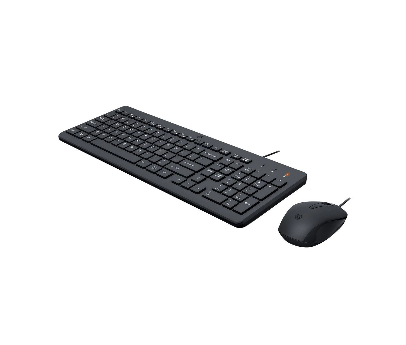 Klawiatura + mysz HP 150 vadu pele un tastatūra