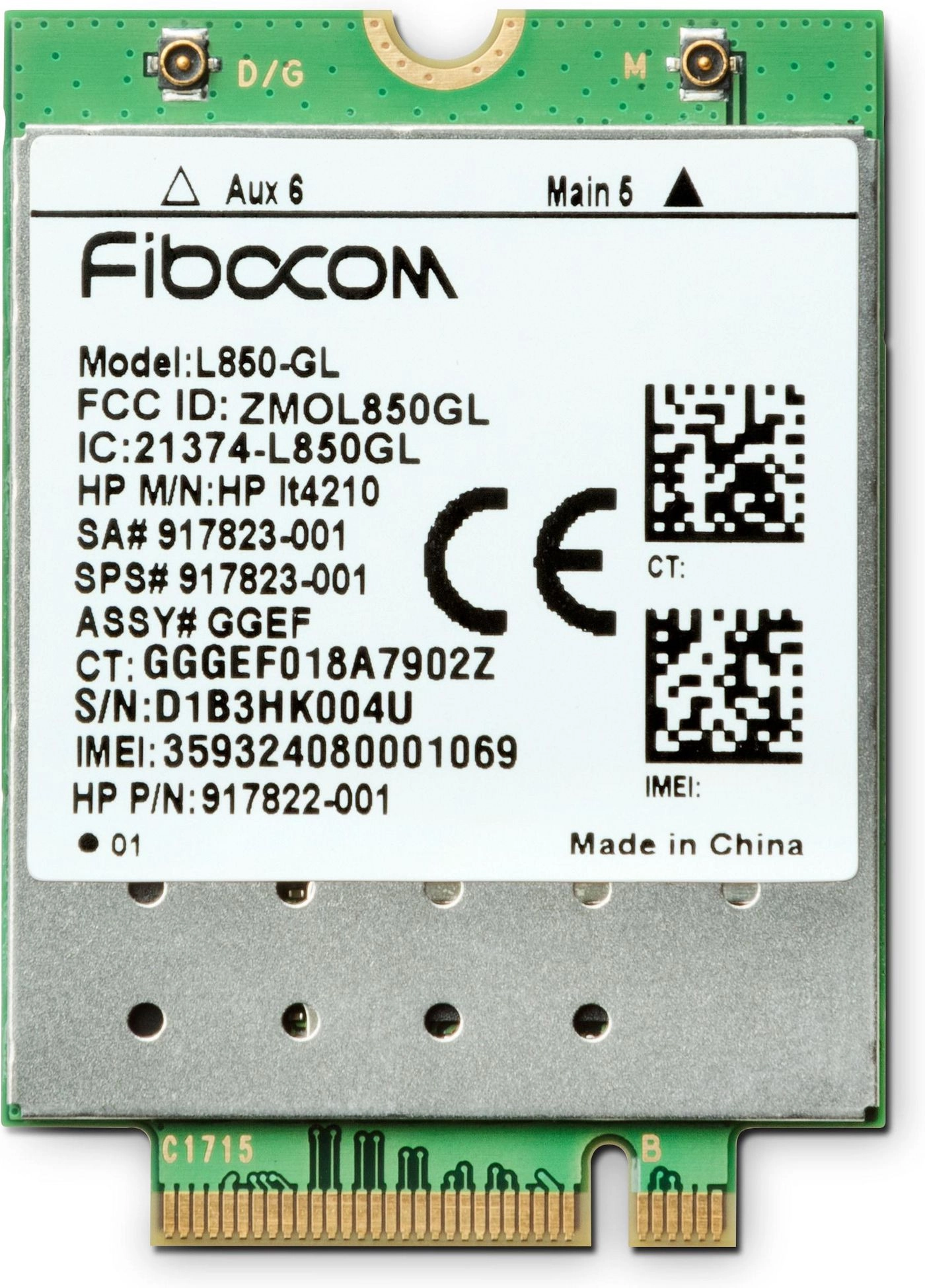 HP XMMT 7360 LTE WWAN ALL