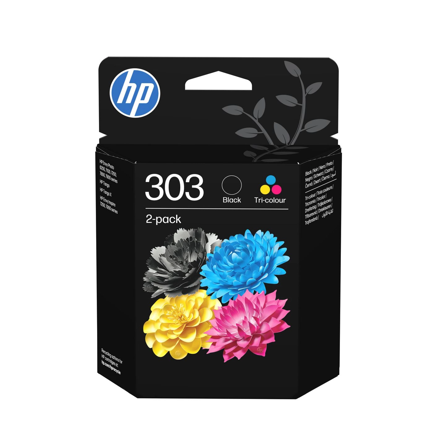 HP 303 Black+Tri-color ink cartridge 3YM92AE