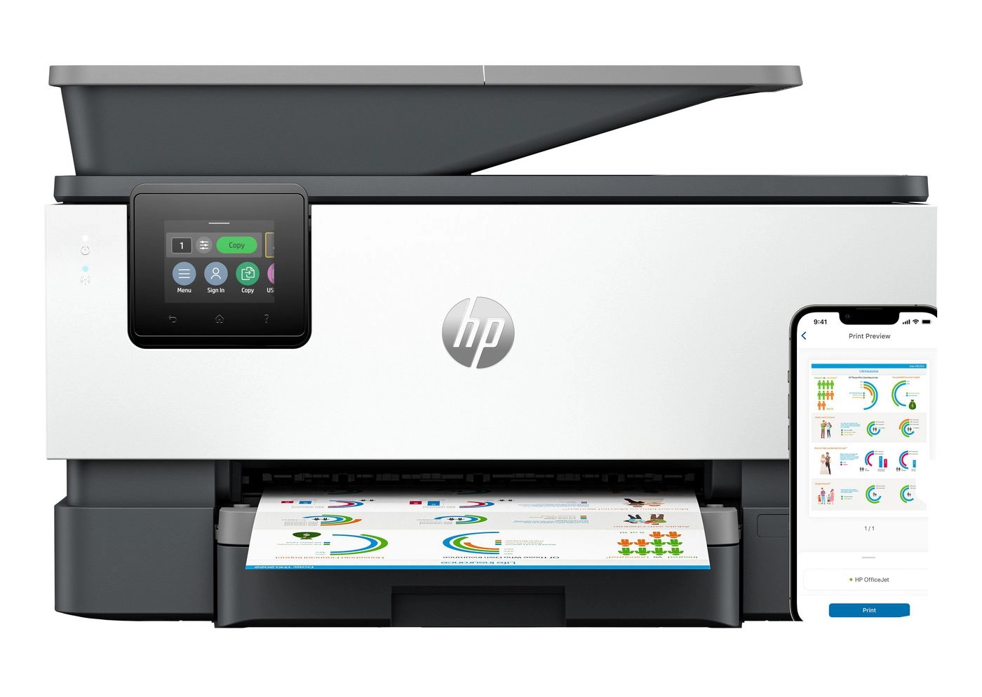 HP OfficeJet Pro 9120b Wireless All-in-One
